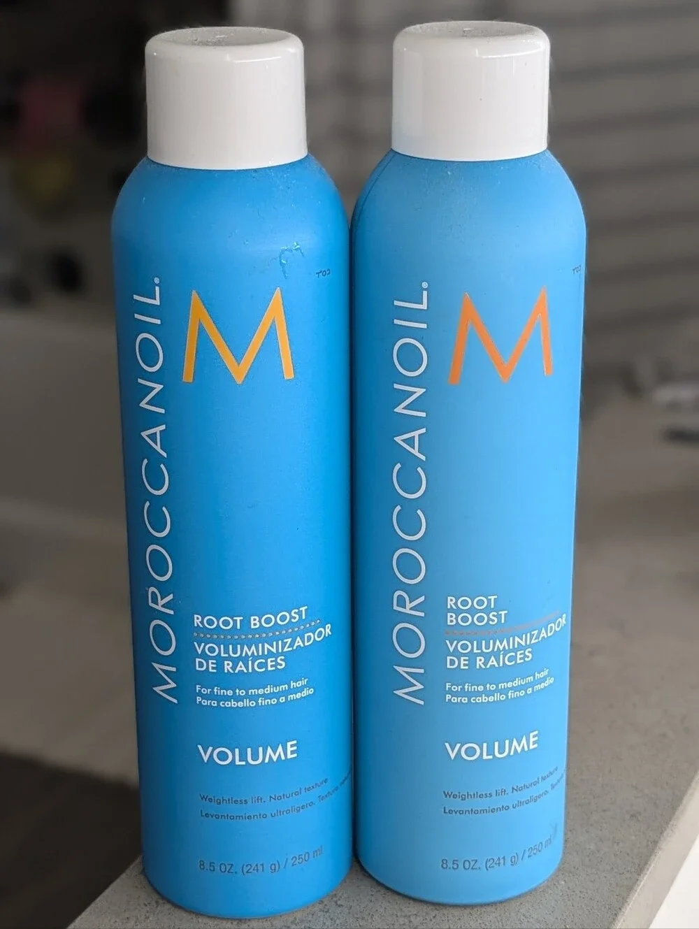 Moroccanoil Blue Root Boost Volume Spray - Twin Pack